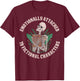 Emotionally Attached To Fictional Characters T-Shirt - T-Shirt | Maroon