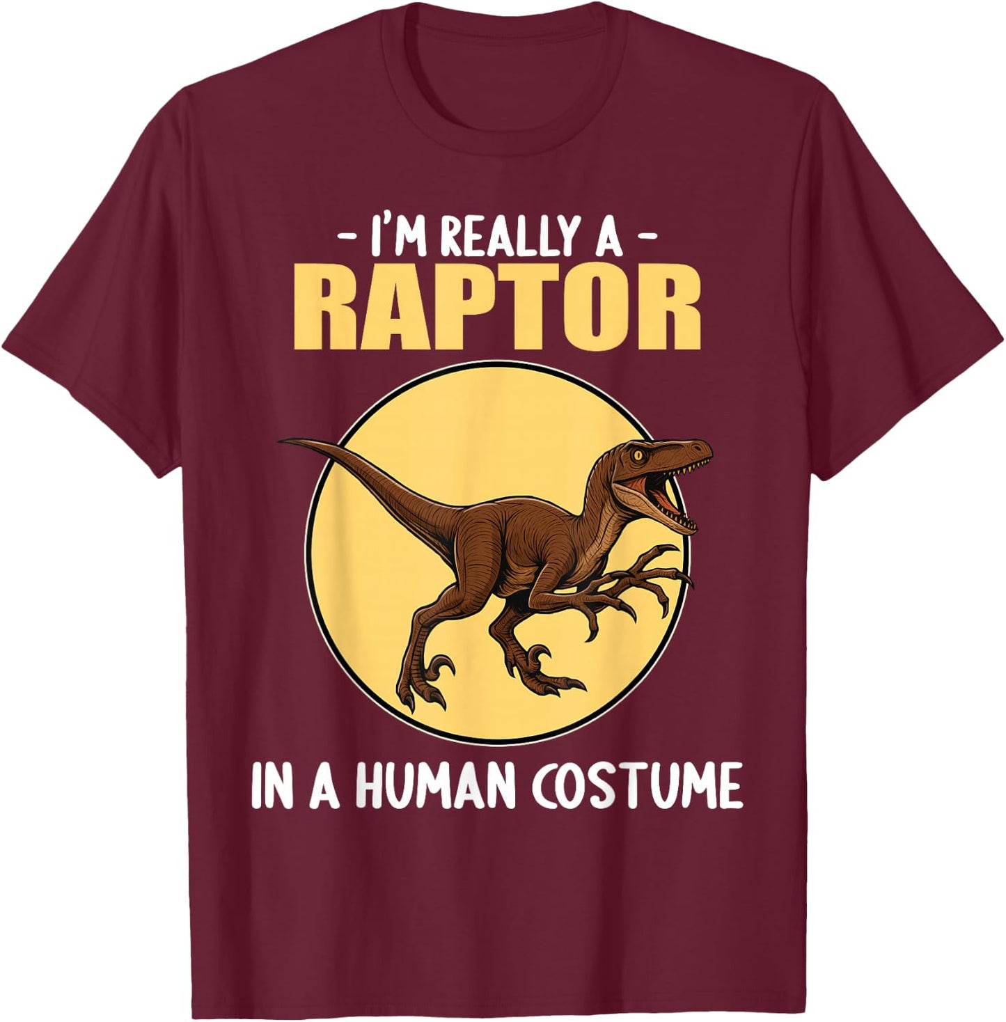Raptors Raptor T-Shirt - T-Shirt | Maroon
