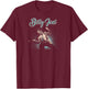 Billy Joel - Dance & Sing T-Shirt - T-Shirt | Maroon