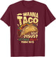 Funny Christian Wanna Taco Bout Jesus Lettuce Pray T-Shirt - T-Shirt | Maroon