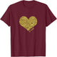 Heart of Gold Gift , Women and Children T-Shirt - T-Shirt | Maroon