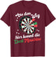 Aus Dem Weg Hier Kommt Dart Machine , black, s T-Shirt - T-Shirt | Maroon