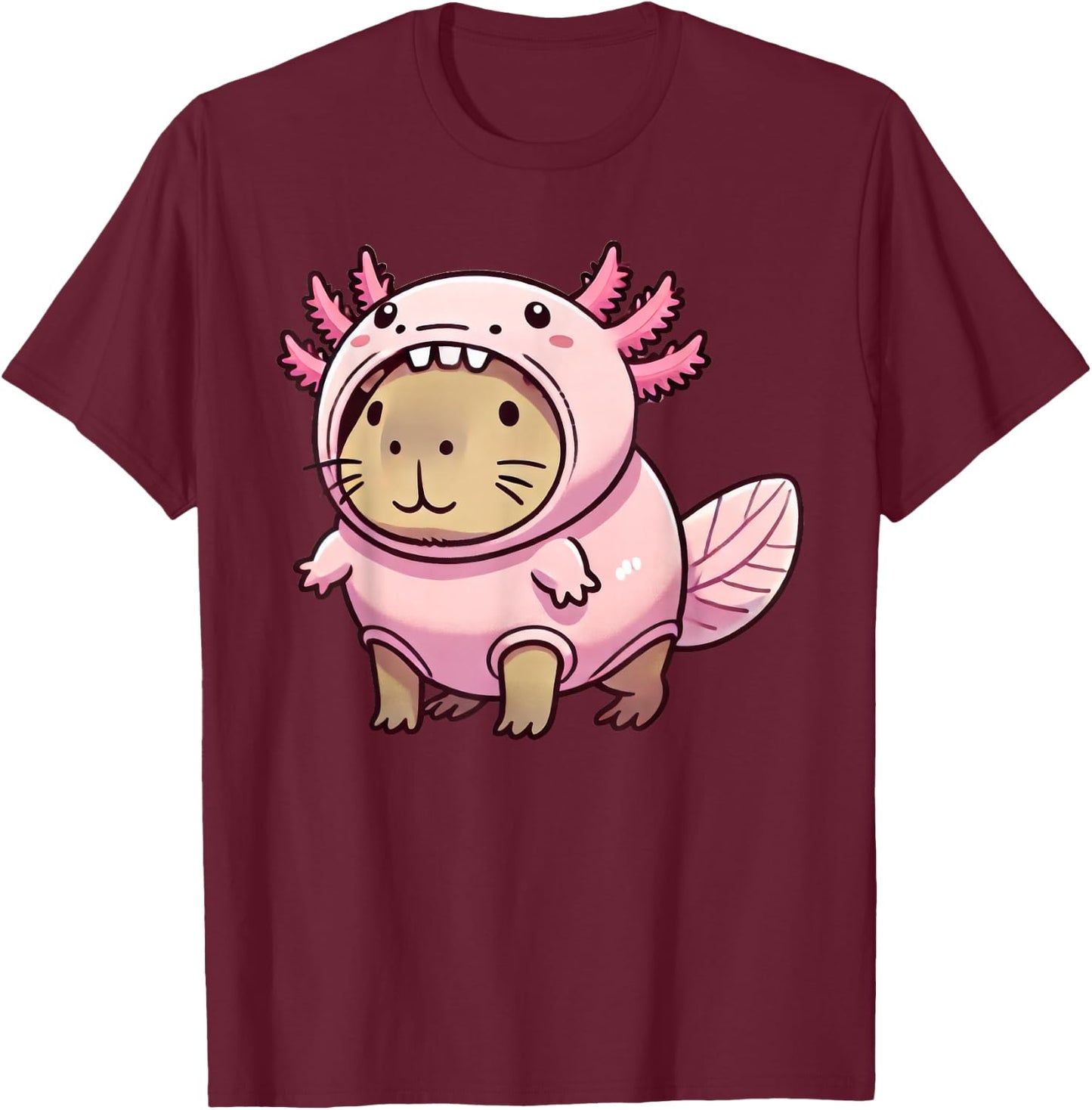 Child Black Small Short Sleeve T-Shirt - T-Shirt | Maroon