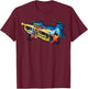 Men's, Women's and Children's Trumpet , black T-Shirt - T-Shirt | Maroon