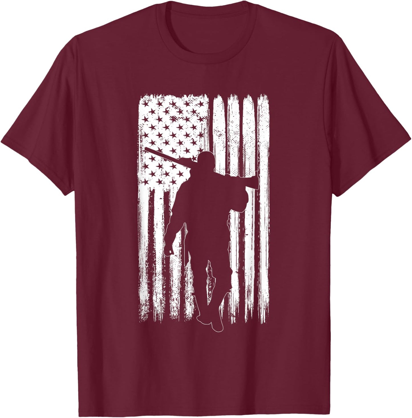 Funny Retired Hunter Saying - American Deer Hunting T-Shirt - T-Shirt | Maroon