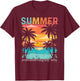 Summer Remembering My Why Funny Inspirational Quote T-Shirt - T-Shirt | Maroon