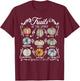The Fruit Of The Spirit Pumpkin Autumn Fall Jesus Christian T-Shirt - T-Shirt | Maroon