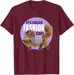DCC It's Called Fashion Carl Princess Donut Book Series T-Shirt - T-Shirt | Maroon