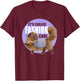 DCC It's Called Fashion Carl Princess Donut Book Series T-Shirt - T-Shirt | Maroon