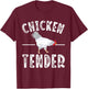 Chicken Tender T-Shirt - T-Shirt | Maroon