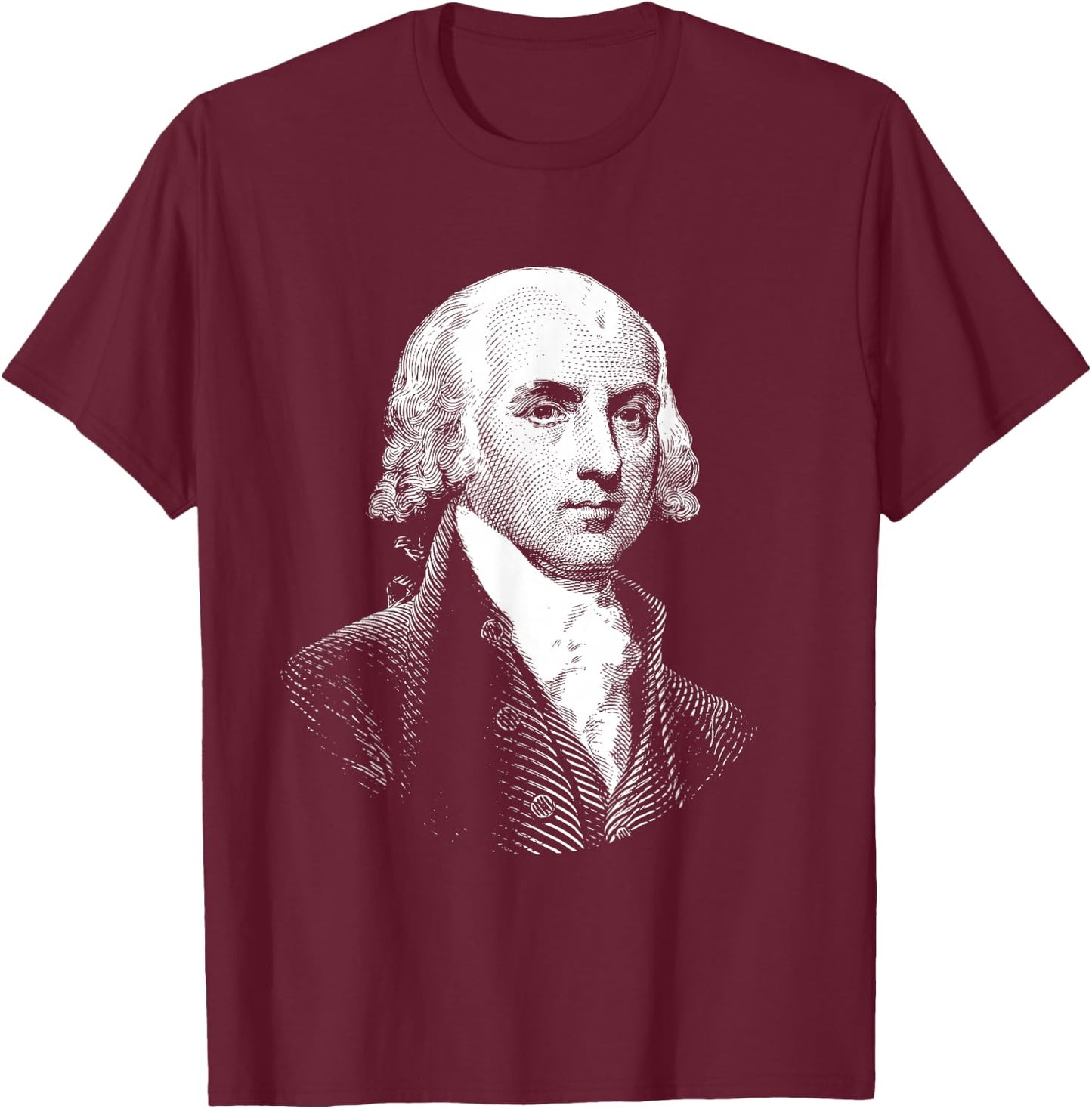 James Madison T-Shirt - T-Shirt | Maroon