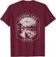 Vintage Hayden Lake Idaho Outdoors Vacation T-Shirt - T-Shirt | Maroon