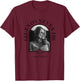 The White Lotus Black & White Tanya Legends Never Die Frame T-Shirt - T-Shirt | Maroon