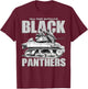 Black Panthers 761st Tank Battalion WW2 Black Tank Squadron T-Shirt - T-Shirt | Maroon