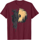 Climbing Mountain Climber Bouldern Gift Mountain , Black, S T-Shirt - T-Shirt | Maroon