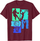 Basketball Basketball Children's Boys Men's , black T-Shirt - T-Shirt | Maroon
