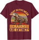 Reptile Lizard Tegu lover T-Shirt - T-Shirt | Maroon