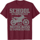 Motocross MX Enduro Freestyle Motorcycle Gift T-Shirt - T-Shirt | Maroon