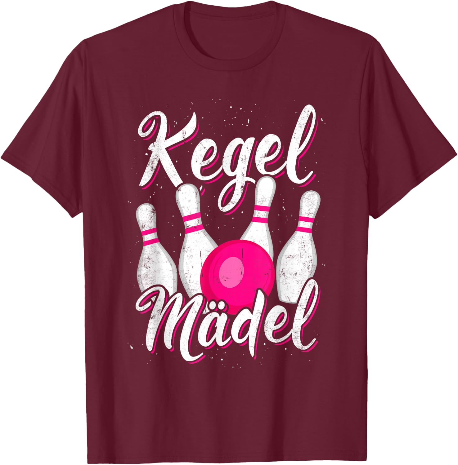 Kegel Girls' , black T-Shirt - T-Shirt | Maroon