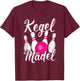 Kegel Girls' , black T-Shirt - T-Shirt | Maroon