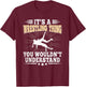 It's A Wrestling Thing Funny Wrestle Lover Wrestler Men Boys T-Shirt - T-Shirt | Maroon