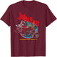 Judas Priest Painkiller Holiday Circle T-Shirt - T-Shirt | Maroon