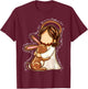 MATTHEW 28:6 Jesus Easter Hugging Bunny Christian Easter T-Shirt - T-Shirt | Maroon