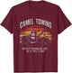 Camel Towing Retro Adult Humor Saying Funny T-Shirt - T-Shirt | Maroon