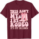 Kids This Ain't My First Rodeo It's My Second 2nd Birthday T-Shirt - T-Shirt | Maroon