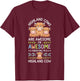 Highland Cow Awesome I'm Awesome I'm Highland Cow T-Shirt - T-Shirt | Maroon
