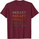 Love Heart Skillet Grunge Vintage Style Black Skillet T-Shirt - T-Shirt | Maroon