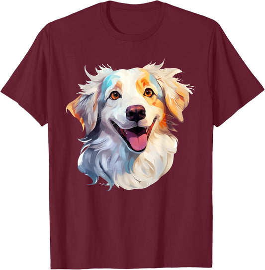 Kokoni Portrait Colour Artwork , black T-Shirt - T-Shirt | Maroon