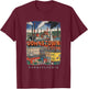 Johnstown Pennsylvania PA Steel City Charm SD430 T-Shirt - T-Shirt | Maroon