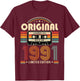 35e Anniversaire Cadeau Homme Juin 1991 Cassette T-Shirt - T-Shirt | Maroon