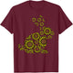 Easter Sunflower Bunny Rabbit Vintage Flower Women Girls Kid T-Shirt - T-Shirt | Maroon