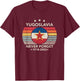 Never Forget Yugoslavia Vintage Retro Style , Black, S T-Shirt - T-Shirt | Maroon