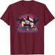 Rick and Morty Rick and two crows T-Shirt - T-Shirt | Maroon