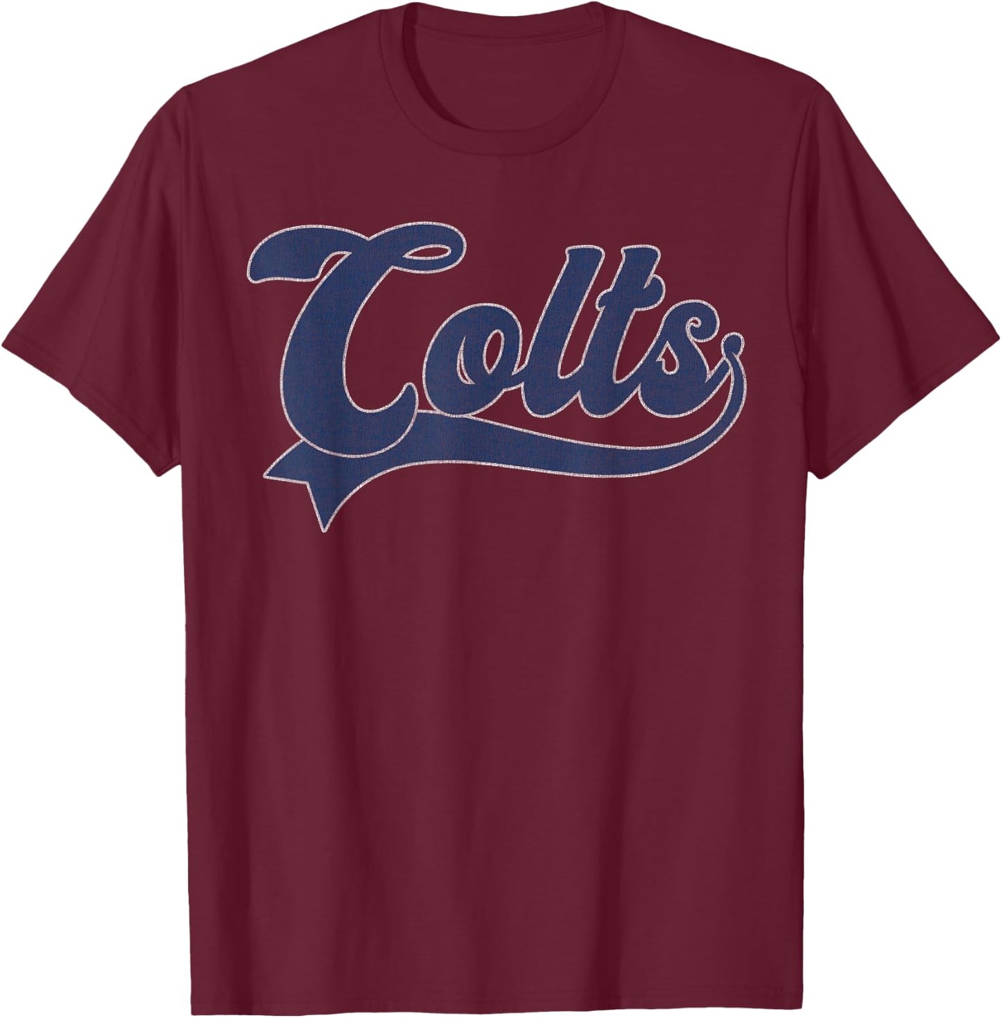 Colts Name Vintage Retro Gift Men Women Boy Girl T-Shirt - T-Shirt | Maroon