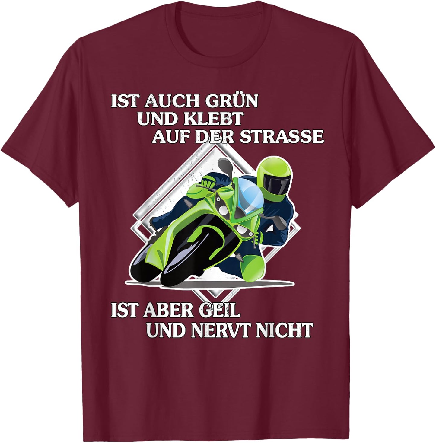 Motorcyclist Sarcasm Saying Biker , black T-Shirt - T-Shirt | Maroon