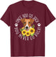 Once You Go Jack You Never Go Back - Dog Owner Animal Lover T-Shirt - T-Shirt | Maroon