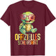 Schildkröte Offizielles Schlafshirt Schlafanzug Nachthemd T-Shirt - T-Shirt | Maroon