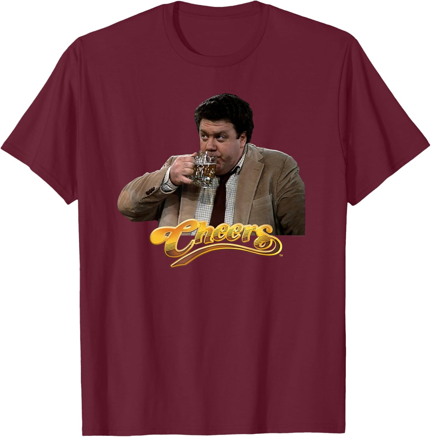 Cheers - Norm T-Shirt - T-Shirt | Maroon