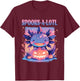 Spooks-A-Lotl Halloween Axolotl T-Shirt - T-Shirt | Maroon