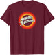 Looney Tunes Merrie Melodies Logo T-Shirt - T-Shirt | Maroon