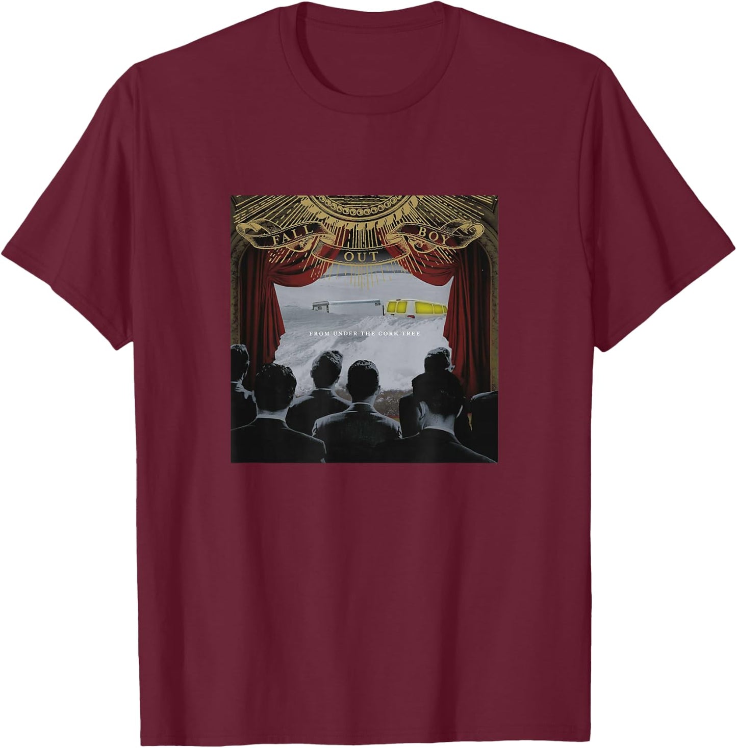 Fall Out Boy - From Under The Cork Tree T-Shirt - T-Shirt | Maroon