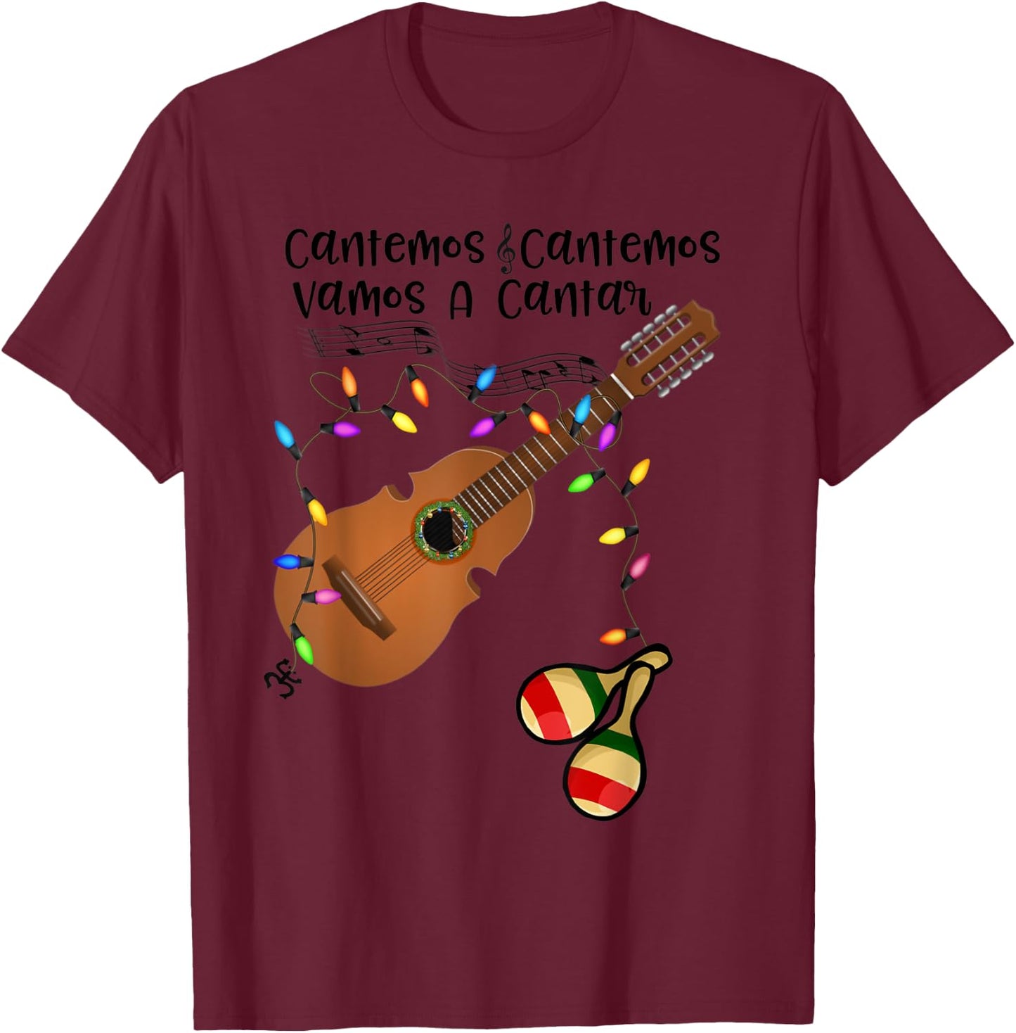 Navidad T-Shirt - T-Shirt | Maroon
