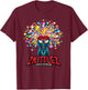 Zkittlez Weed Cannabis Strain Marijuana Character Design T-Shirt - T-Shirt | Maroon