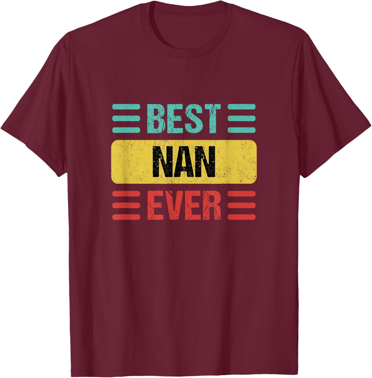 Nan T-Shirt - T-Shirt | Maroon