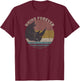 Vintage Rhino gift - Rhino Spirit Animal T-Shirt - T-Shirt | Maroon