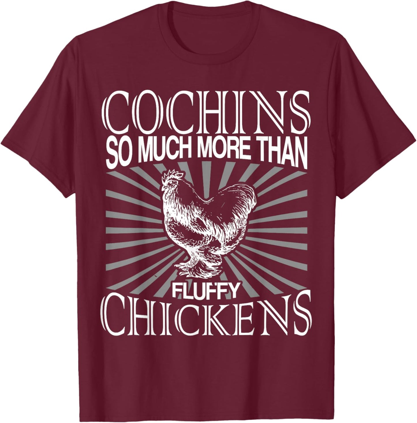 Cochin Chicken Lover T-Shirt - T-Shirt | Maroon